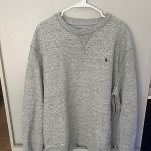 Jack Wills Heather Gray Crewneck Sweater